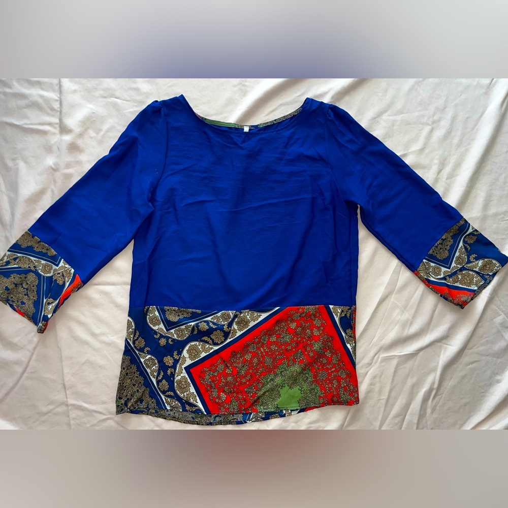 Trinity brand women’s long sleeve polyester blouse